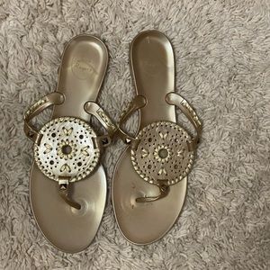 Gently Used Jack Rogers jelly sandals